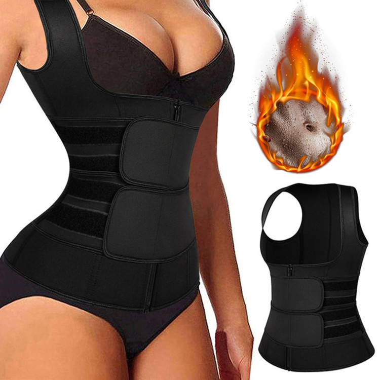 Sweat Waist Trainer Belt Neoprene - حزام نحت الجسم النسائي الجديد من