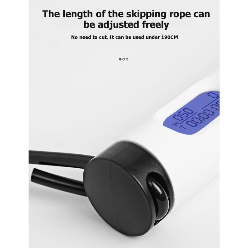 Smart Jump Rope Digital Counter - 【خاص】حبل قفز ذكي متعدد الوظائف مع