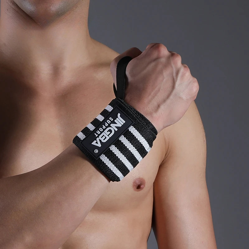 1 قطعة معصمه المعصم دعم هدفين  - مراجعة Wrist Wraps Weightlifting Support وسعره