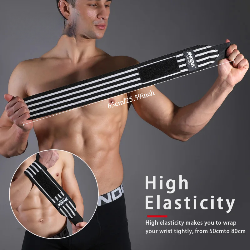1 قطعة معصمه المعصم دعم هدفين  - مراجعة Wrist Wraps Weightlifting Support وسعره