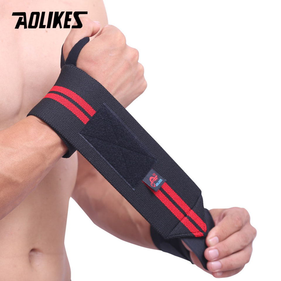 AOLIKES 1 زوج معصمه دعم المعصم - مراجعة Wrist Wraps Weightlifting Support وسعره