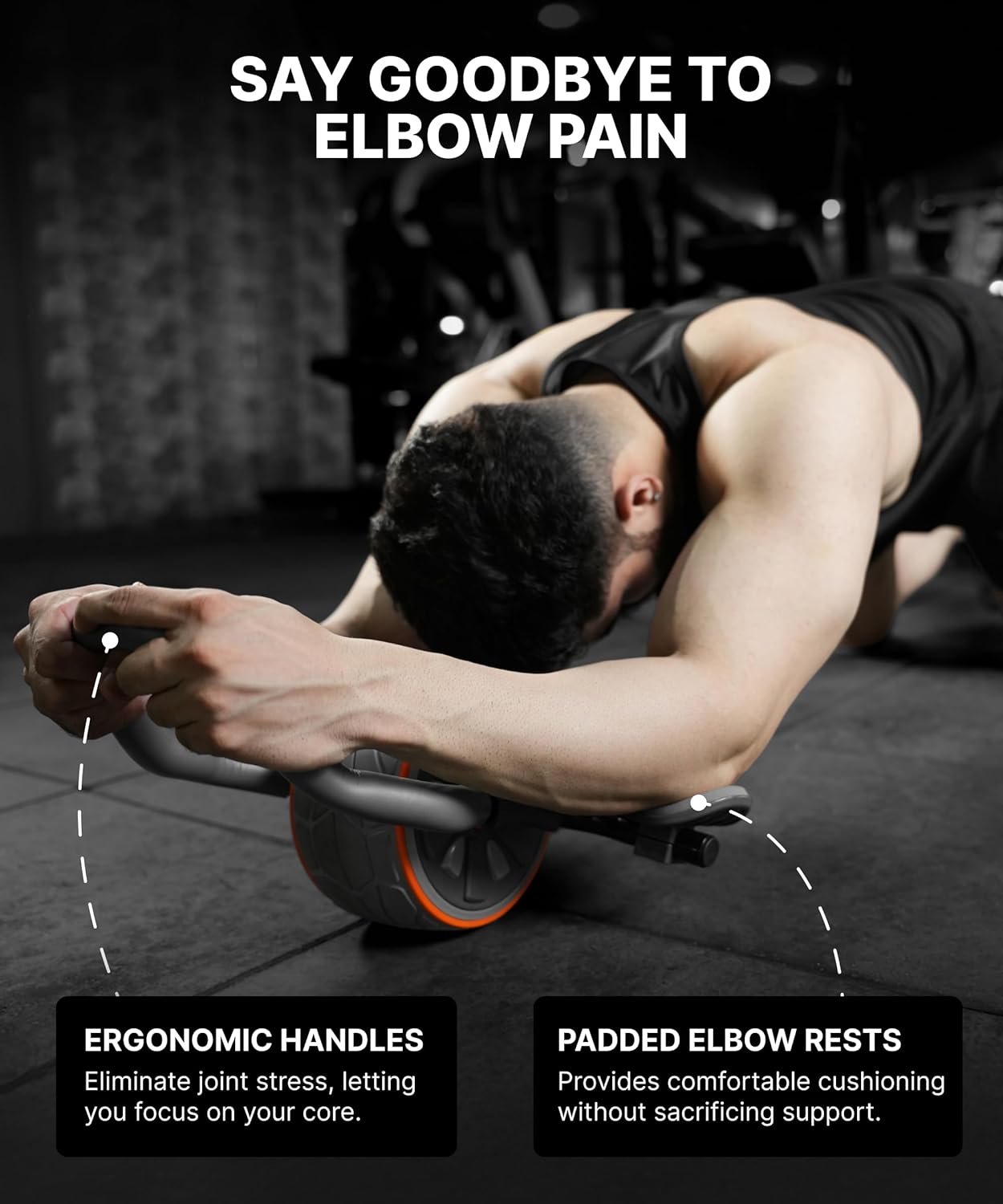 عجلة DMoose Fitness Ab Roller  - مراجعة Ab Roller Wheel With Elbow Support وسعره