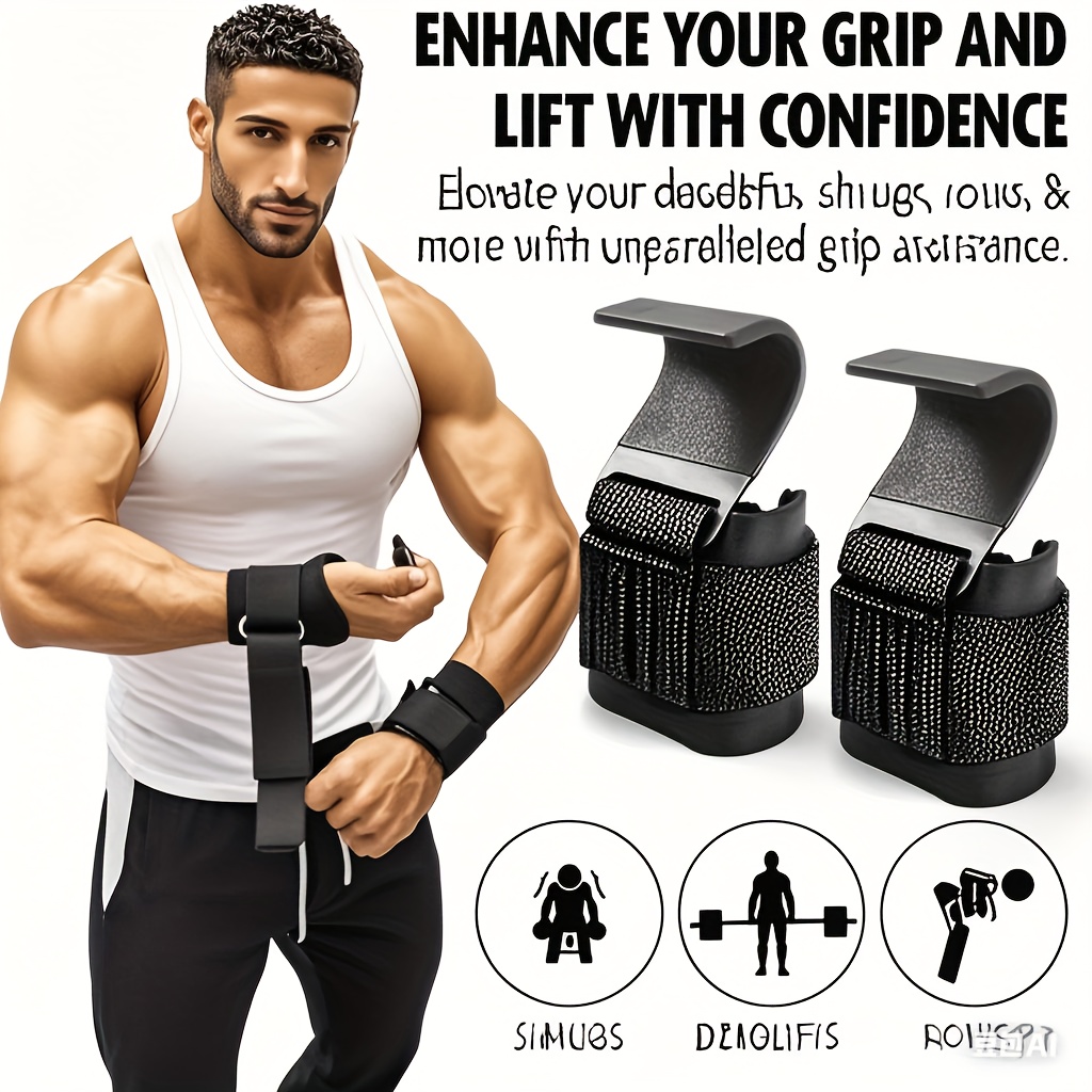 قفازات رفع الأثقال مع أحزمة مع - مراجعة Wrist Wraps Weightlifting Support وسعره
