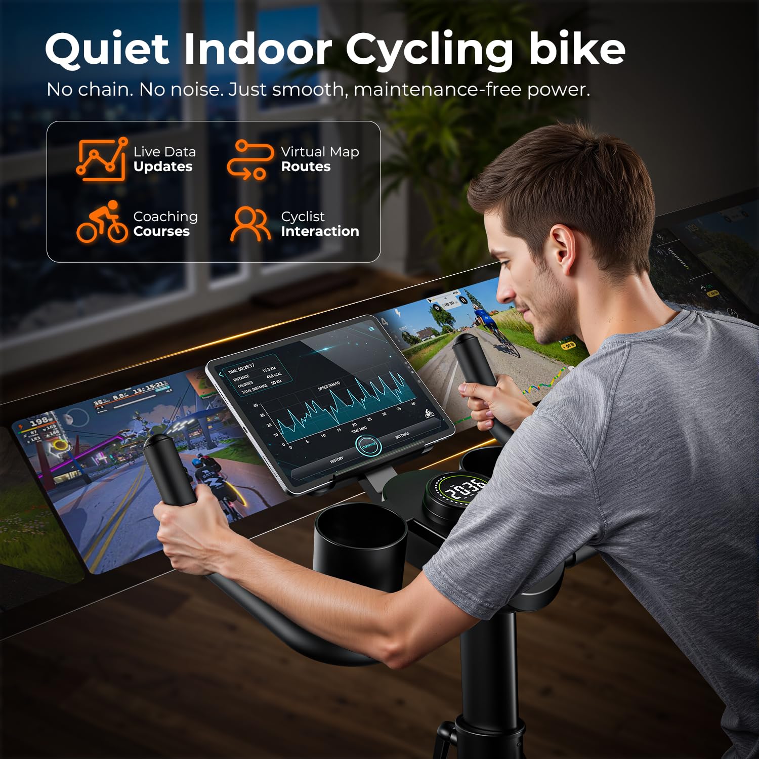 دراجة تمارين بمقاومة مغناطيسية - مراجعة Exercise Bike Magnetic Resistance وسعره