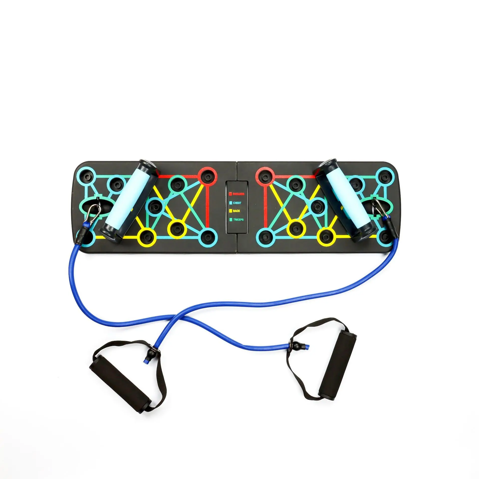 لوح تمارين قابل للطي متعدد الو - مراجعة Push Up Board Foldable Multi Function وسعره