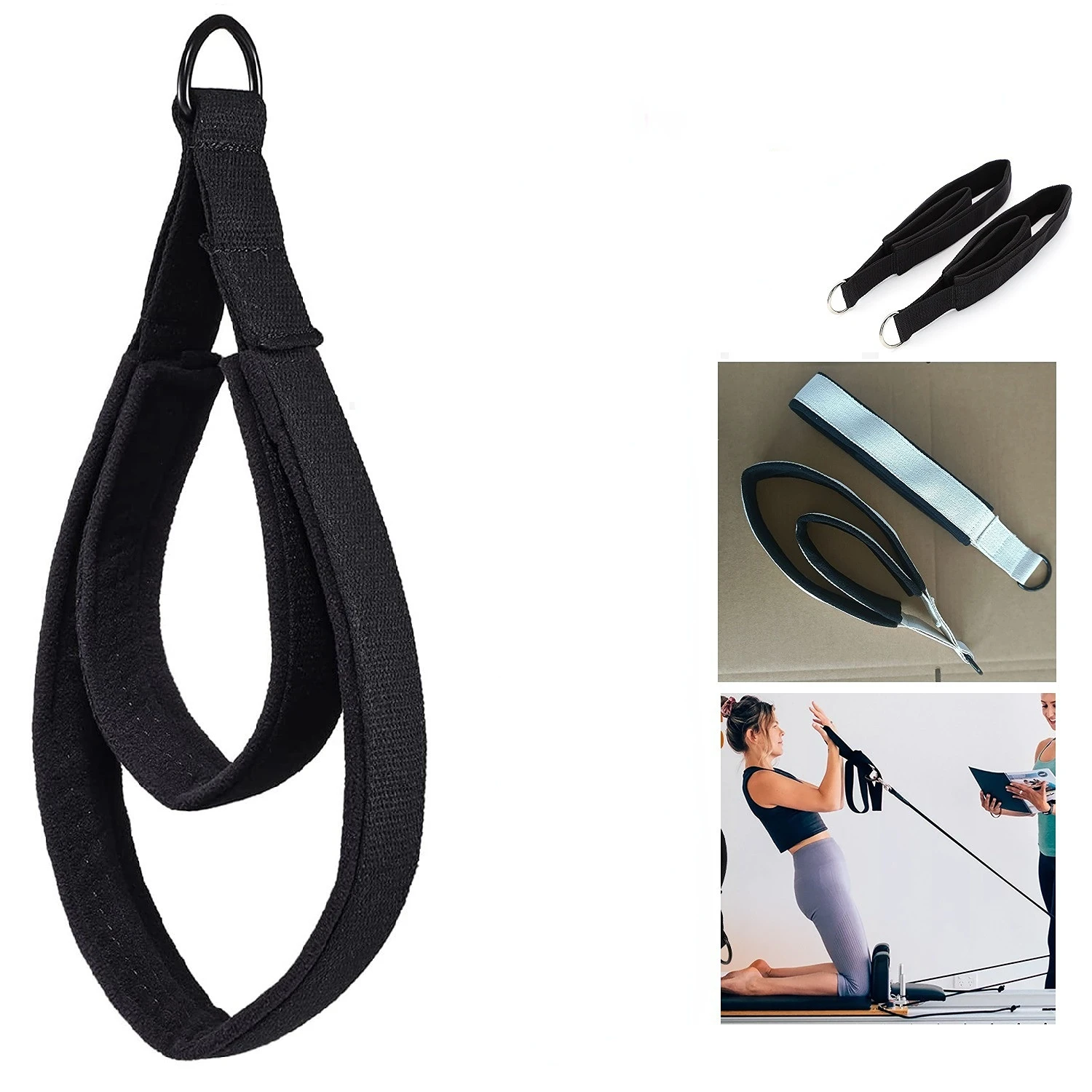 حزام مطاطي مزدوج الحلقات لتمار - مراجعة Pilates Bar Kit With Resistance Bands وسعره