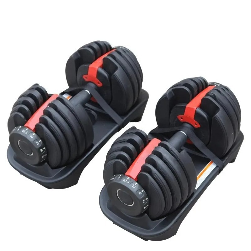 أوزان قابلة للتعديل السريع 24  - مراجعة Adjustable Dumbbell Pair 40Kg وسعره
