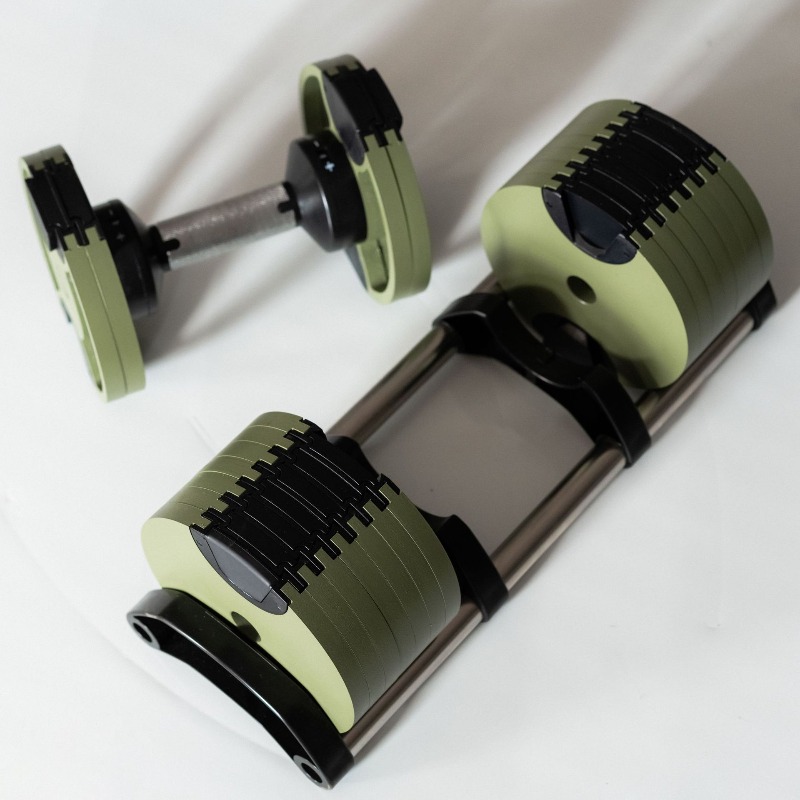 معدات تمارين اللياقة القلبية د - مراجعة Adjustable Dumbbell Pair 40Kg وسعره