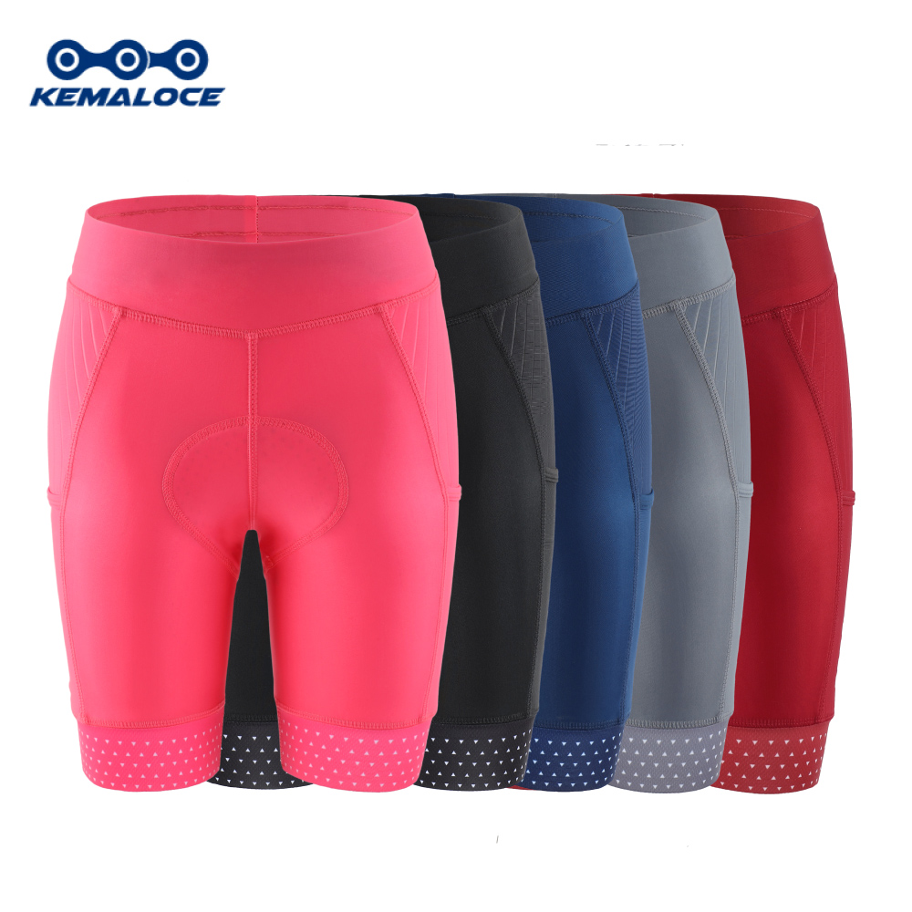 KEMALOCE-شورت ركوب الدراجات لل - مراجعة Padded Cycling Shorts 5D Gel وسعره