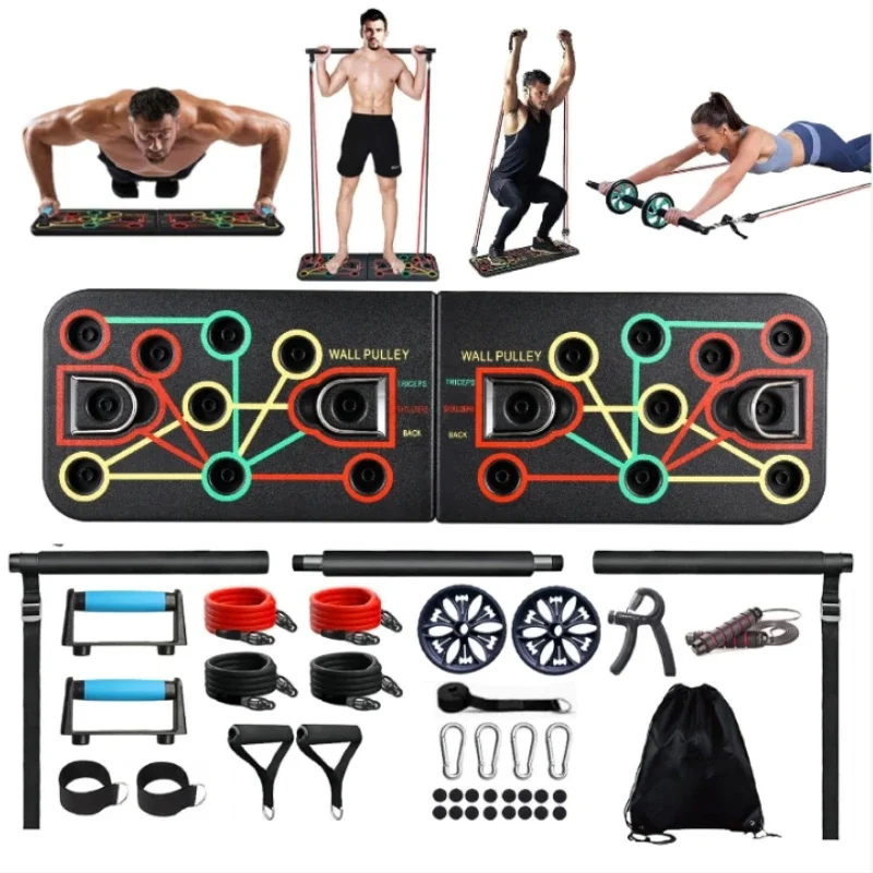 مجموعة ألواح تمارين متعددة الو - مراجعة Pilates Bar Kit With Resistance Bands وسعره