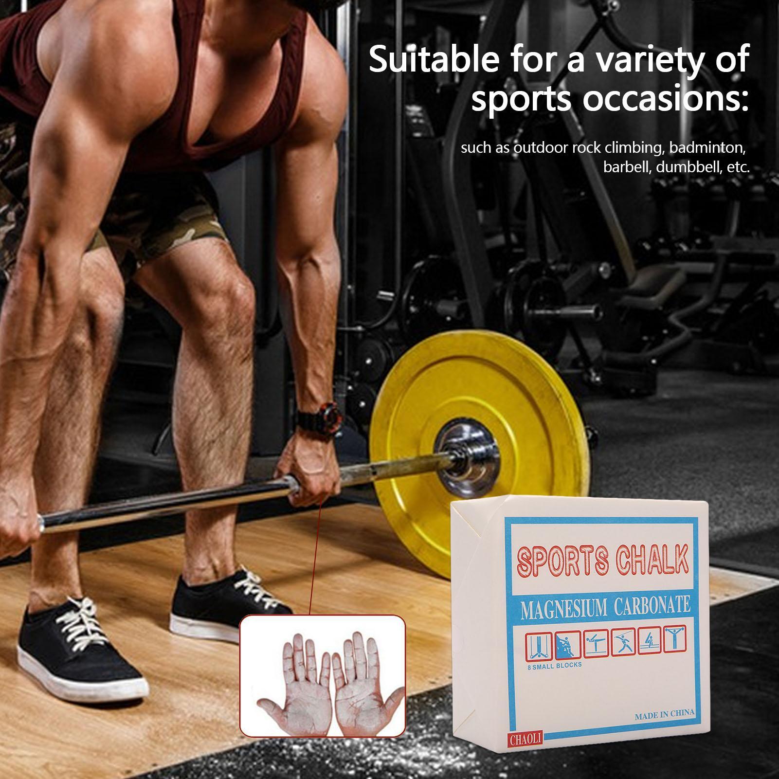 مسحوق طباشير رياضي مضاد للانزل - مراجعة Gym Chalk Block Grip وسعره