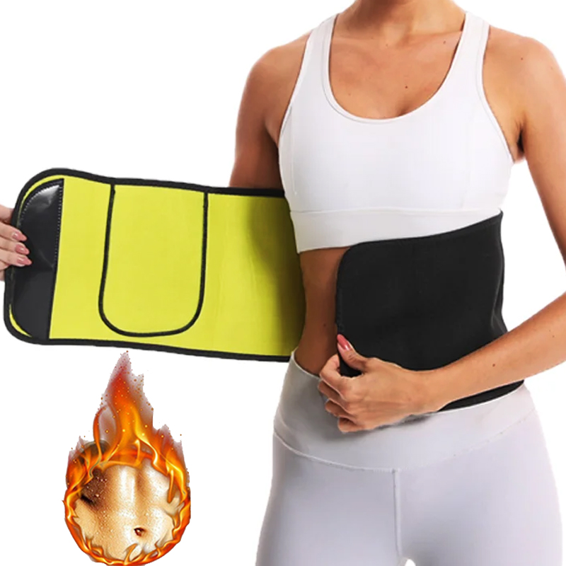 النساء الخصر المتقلب حزام سليم - مراجعة Sweat Waist Trainer Belt Neoprene وسعره
