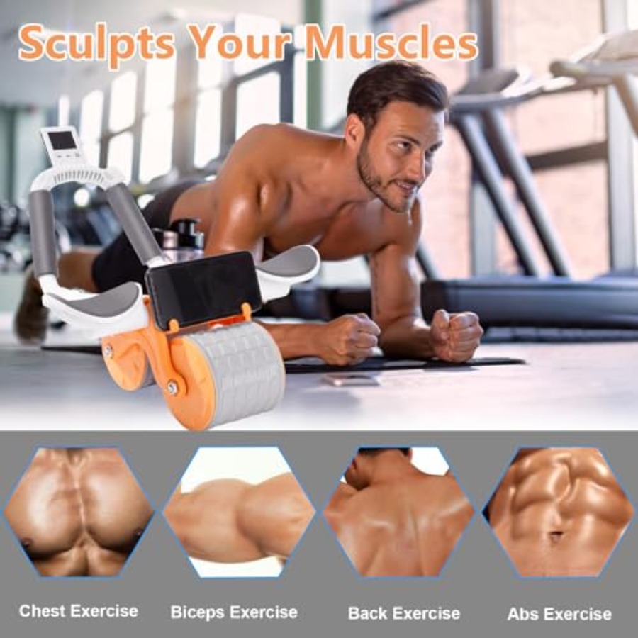عجلة تمارين البطن المطورة 2026 - مراجعة Ab Roller Wheel With Elbow Support وسعره