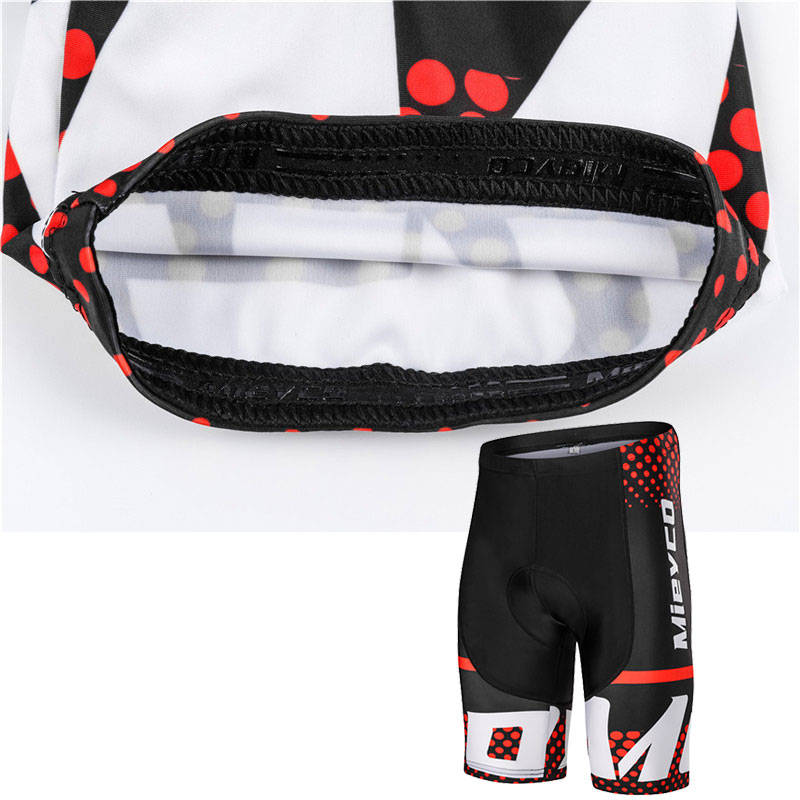 شورت ركوب الدراجات للرجال مع و - مراجعة Padded Cycling Shorts 5D Gel وسعره