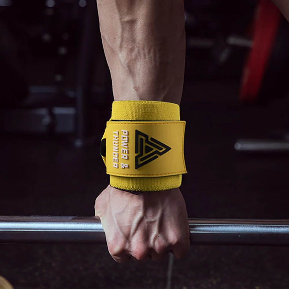 لفافات معصم شديدة التحمل لرفع  - مراجعة Wrist Wraps Weightlifting Support وسعره
