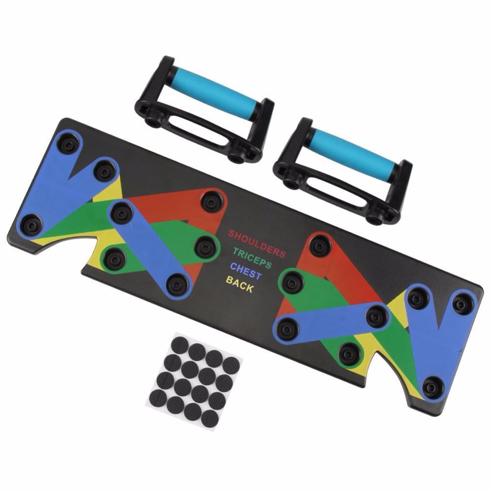 مجموعة لوحة رفع جديدة محمولة م - مراجعة Push Up Board Foldable Multi Function وسعره
