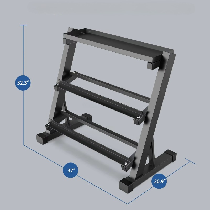 رف تخزين أثقال ثلاثي الطبقات ب - مراجعة Fitness Equipment وسعره