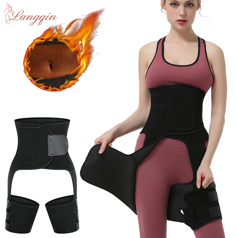 مدرب خصر مزدوج الضغط ، العرق ، - مراجعة Sweat Waist Trainer Belt Neoprene وسعره