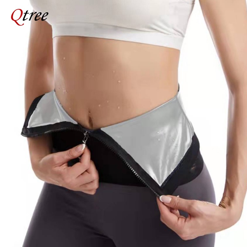 مدرب Qtree للخصر للنساء ، مشد  - مراجعة Sweat Waist Trainer Belt Neoprene وسعره
