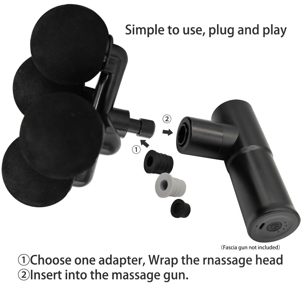 رأس تدليك إبداعي من Fascia Gun - مراجعة Electric Massage Gun Deep Tissue وسعره