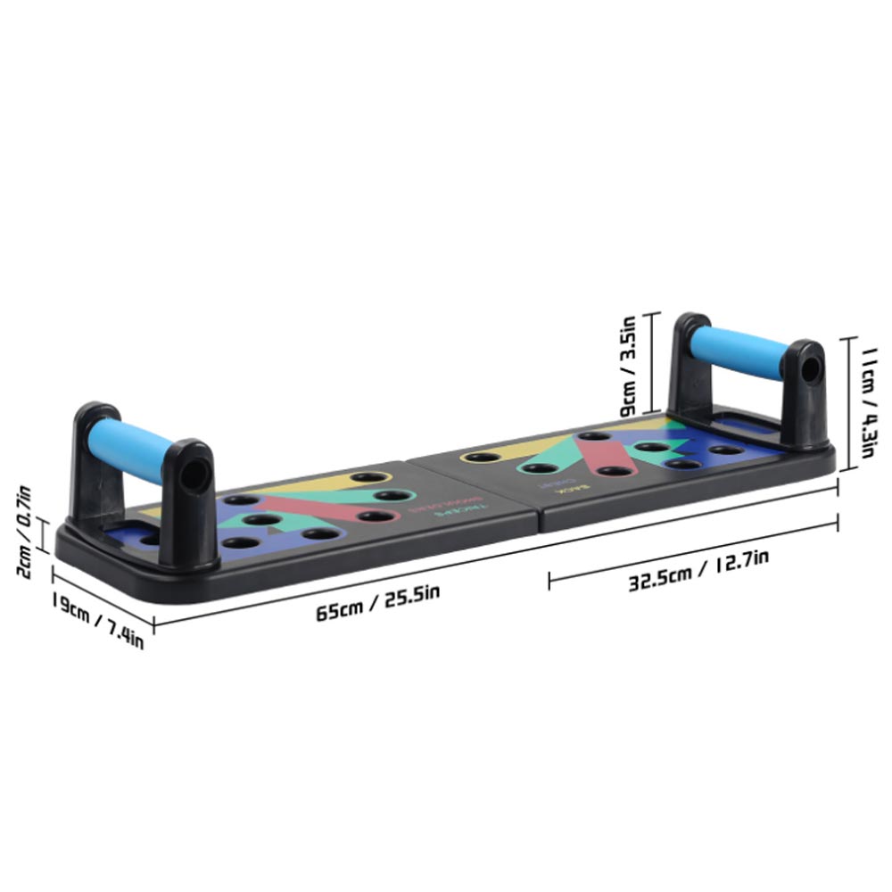 لوح رفع قابل للطي 9 في 1، معدا - مراجعة Push Up Board Foldable Multi Function وسعره