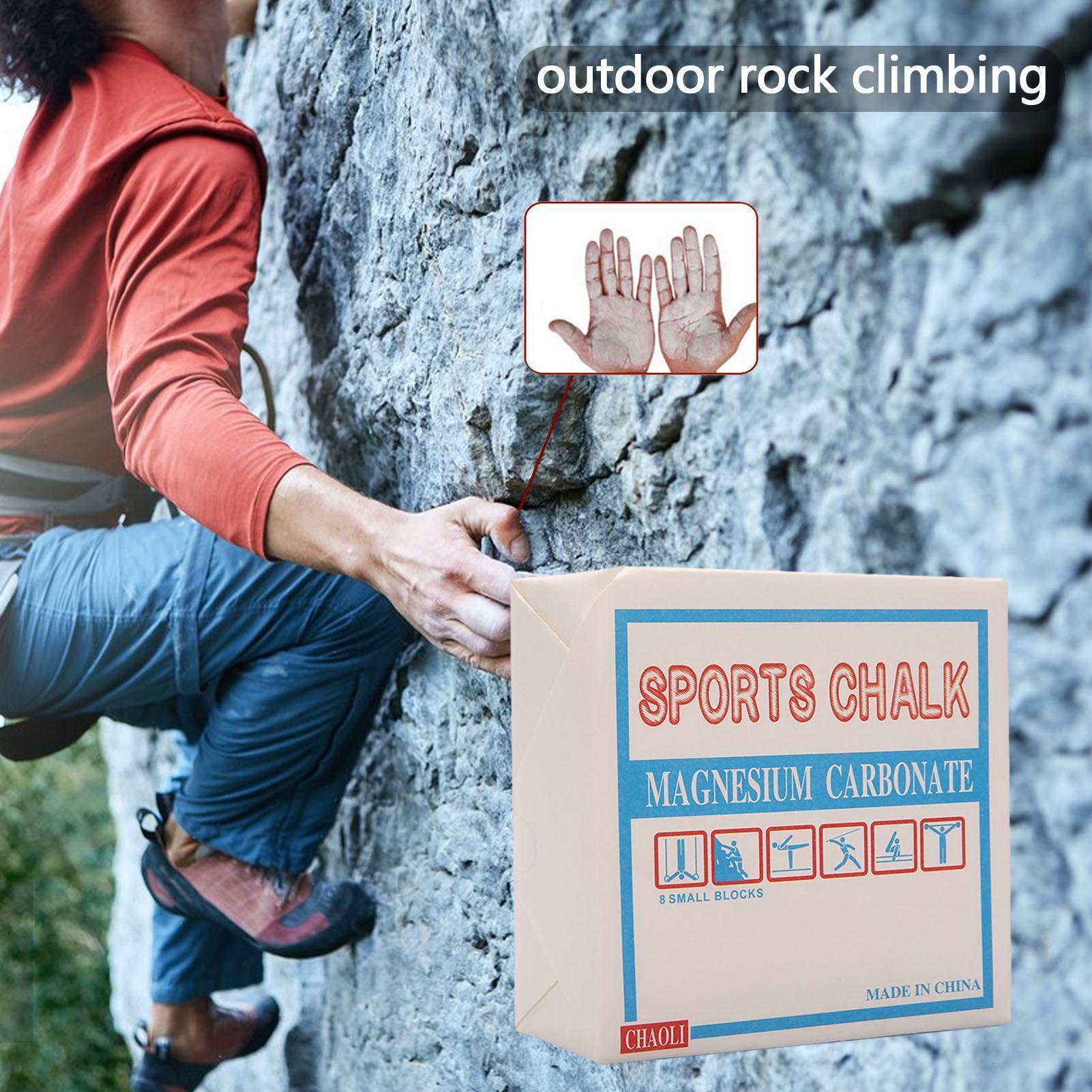 مسحوق الطباشير الرياضي المقاوم - مراجعة Gym Chalk Block Grip وسعره