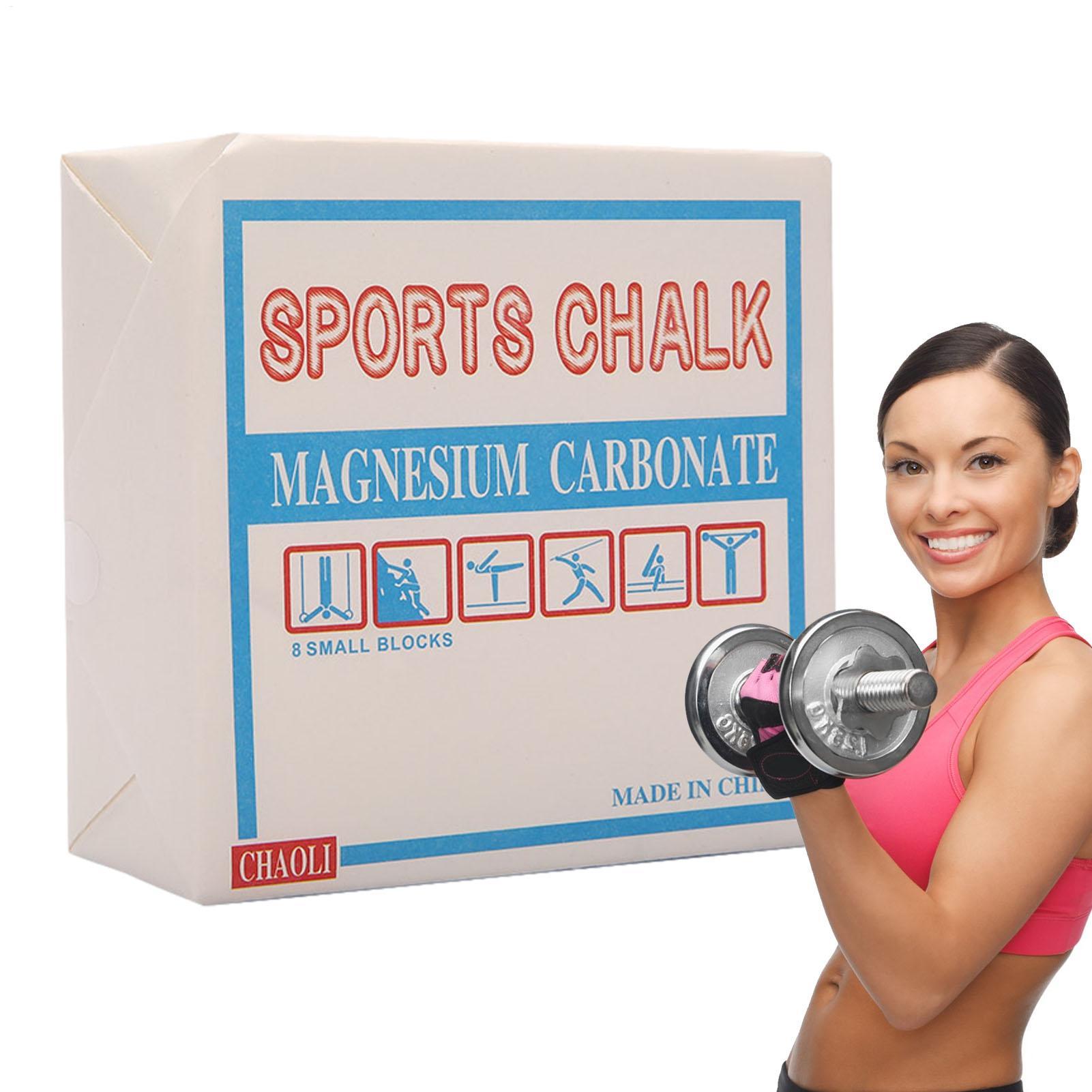 مسحوق الطباشير الرياضي المقاوم - مراجعة Gym Chalk Block Grip وسعره